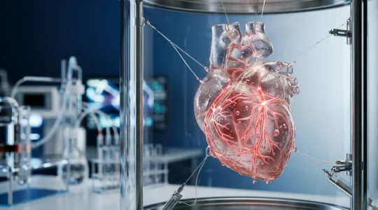 Advanced bioprinting technology creating vascularized human organ in sterile laboratory environment