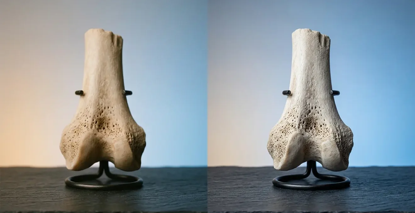 Comparison of digital X-ray technology revealing subtle fracture details in bone imaging