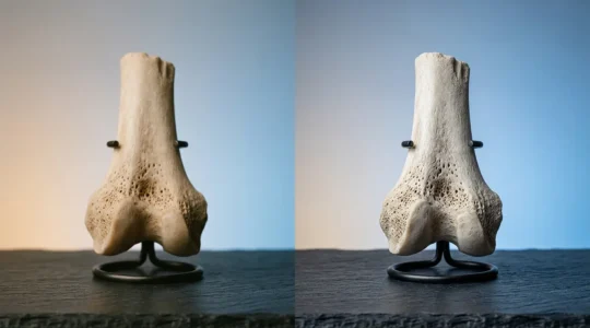 Comparison of digital X-ray technology revealing subtle fracture details in bone imaging