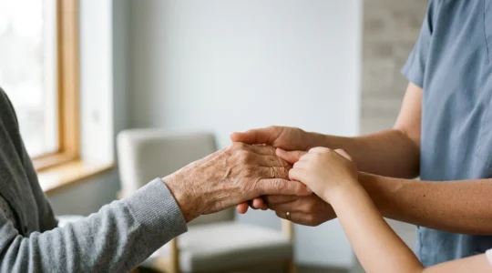 Integrated care coordination for elderly patient support in healthcare system