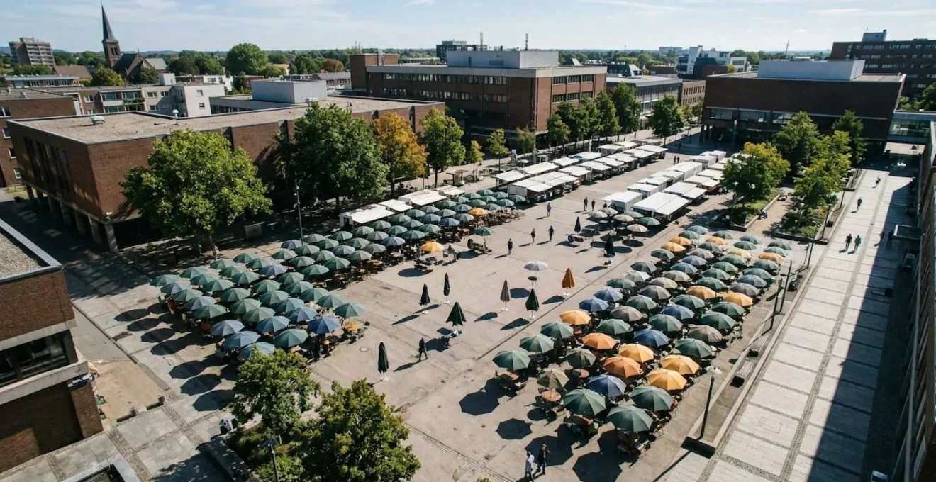 A symbolic representation of community vaccination coverage showing diversity and vulnerability in public health protection