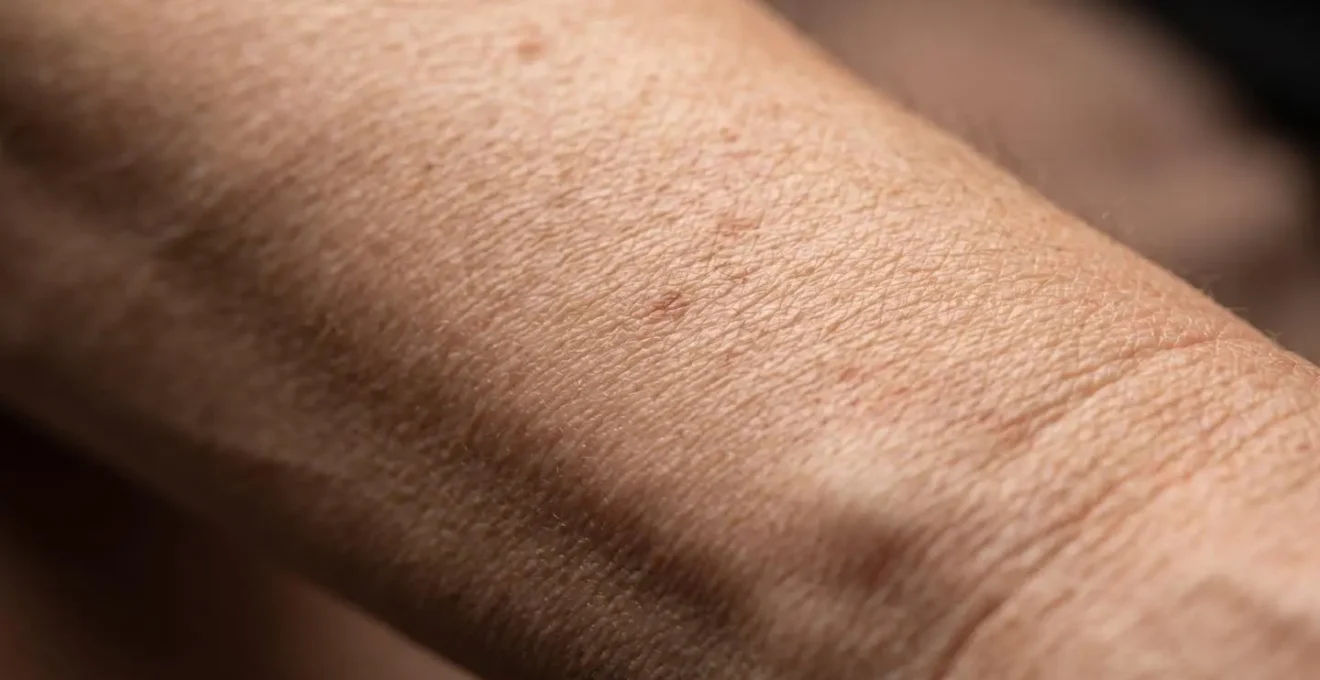 Macro textural representation of aging and progressive health changes