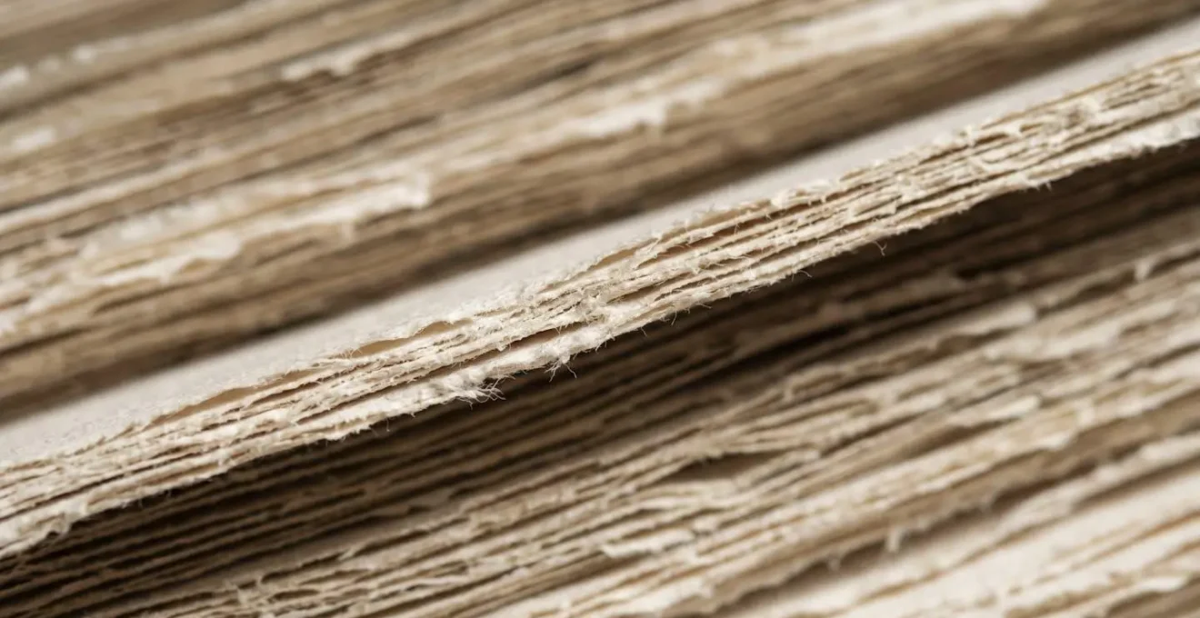 Strategic documentation preparation for insurance appeal process with organized stacks of blank paper representing medical records.