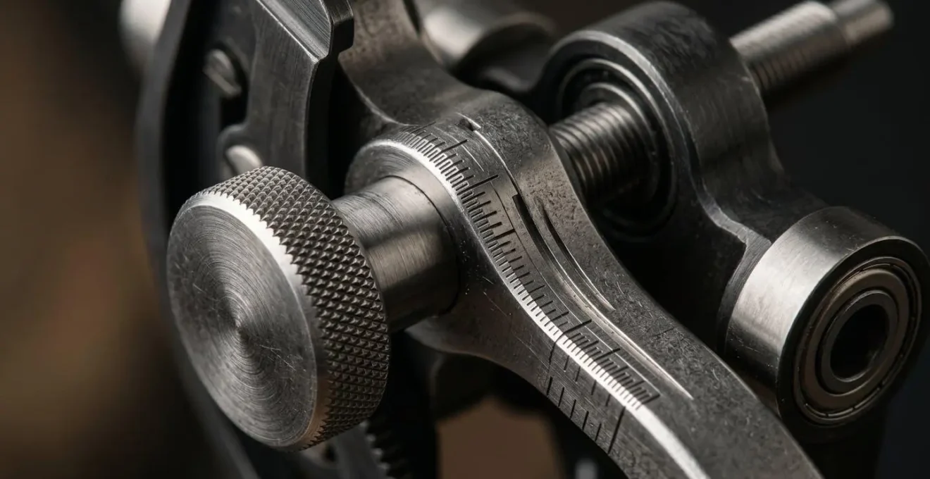 Macro detail of precise measurement tools showing submillimeter accuracy in fracture analysis